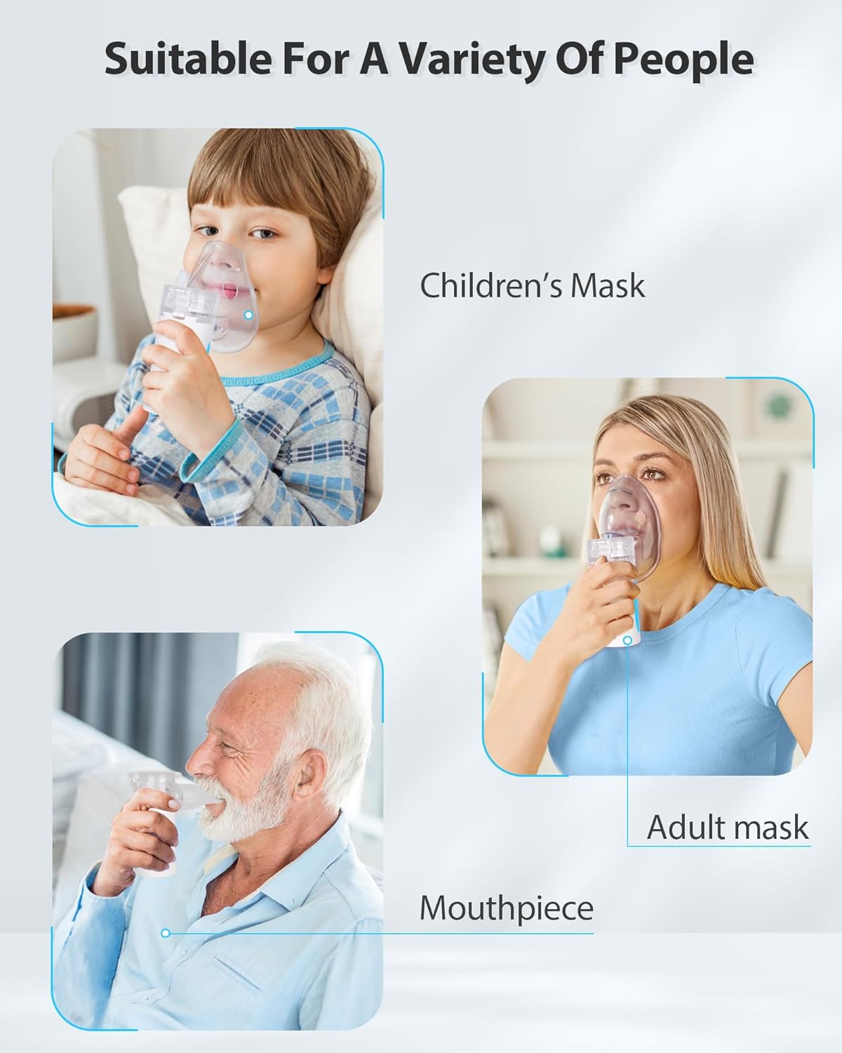 BreatheEasy™ Portable Handheld Nebulizer
