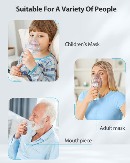BreatheEasy™ Portable Handheld Nebulizer