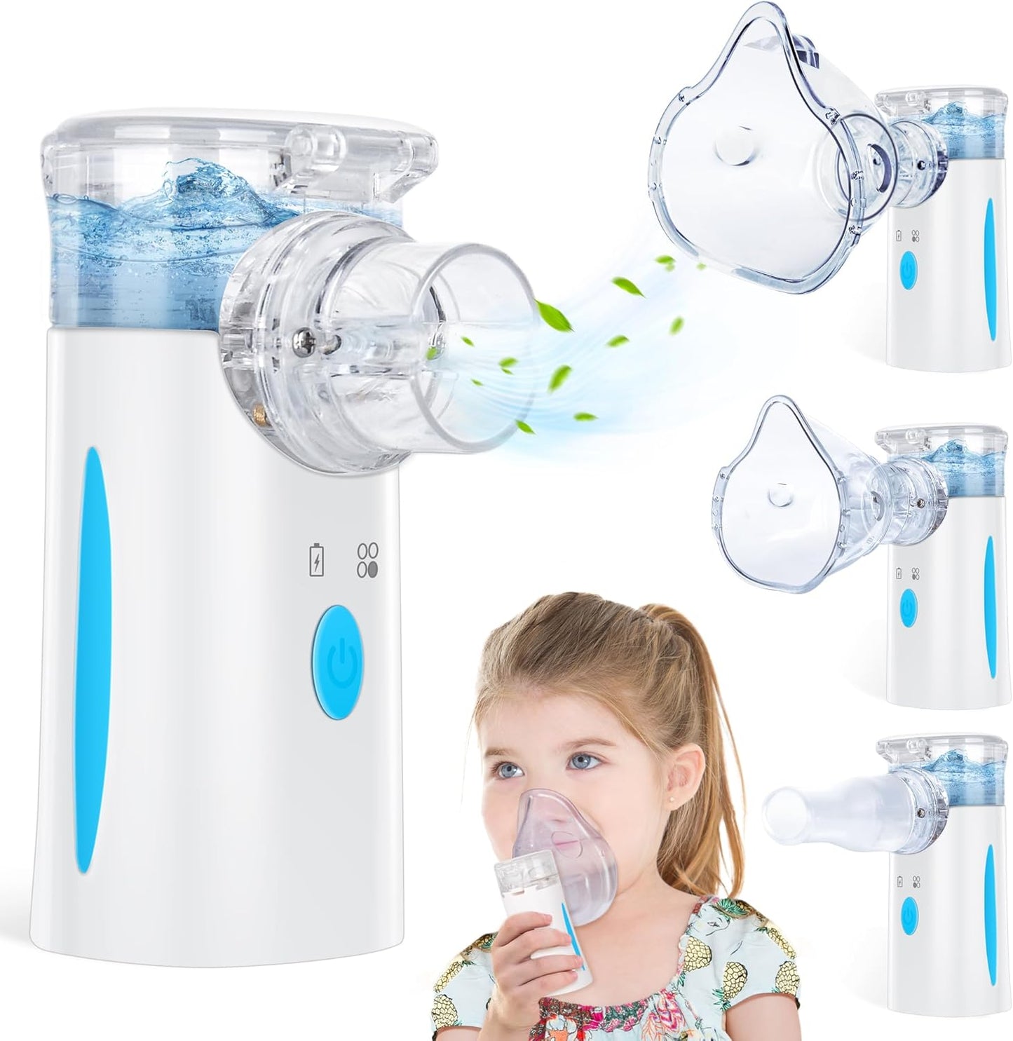 BreatheEasy™ Portable Handheld Nebulizer