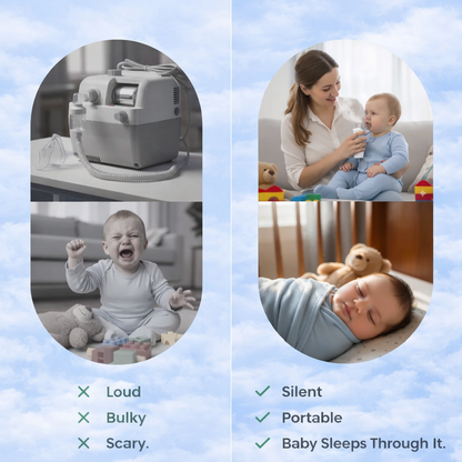 BreatheEasy™ Portable Handheld Nebulizer