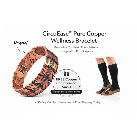 CircuEase™ Pure Copper Wellness Bracelet