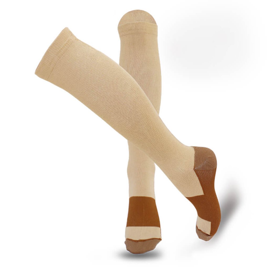 CircuEase™ Copper Compression Socks (Knee-High)