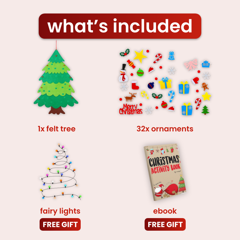 WonderTree™  Felt Christmas Tree