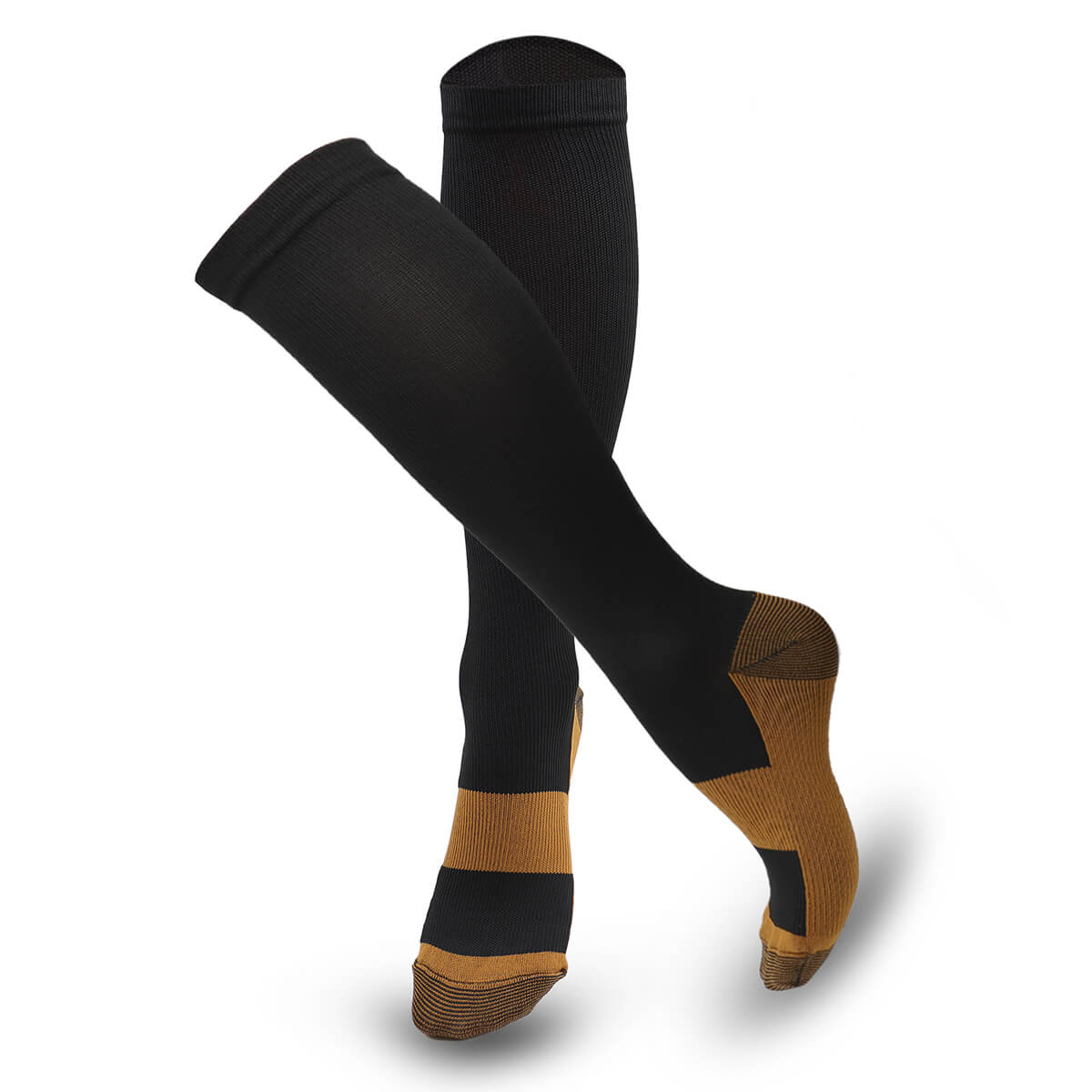 CircuEase™ Copper Compression Socks (Knee-High)