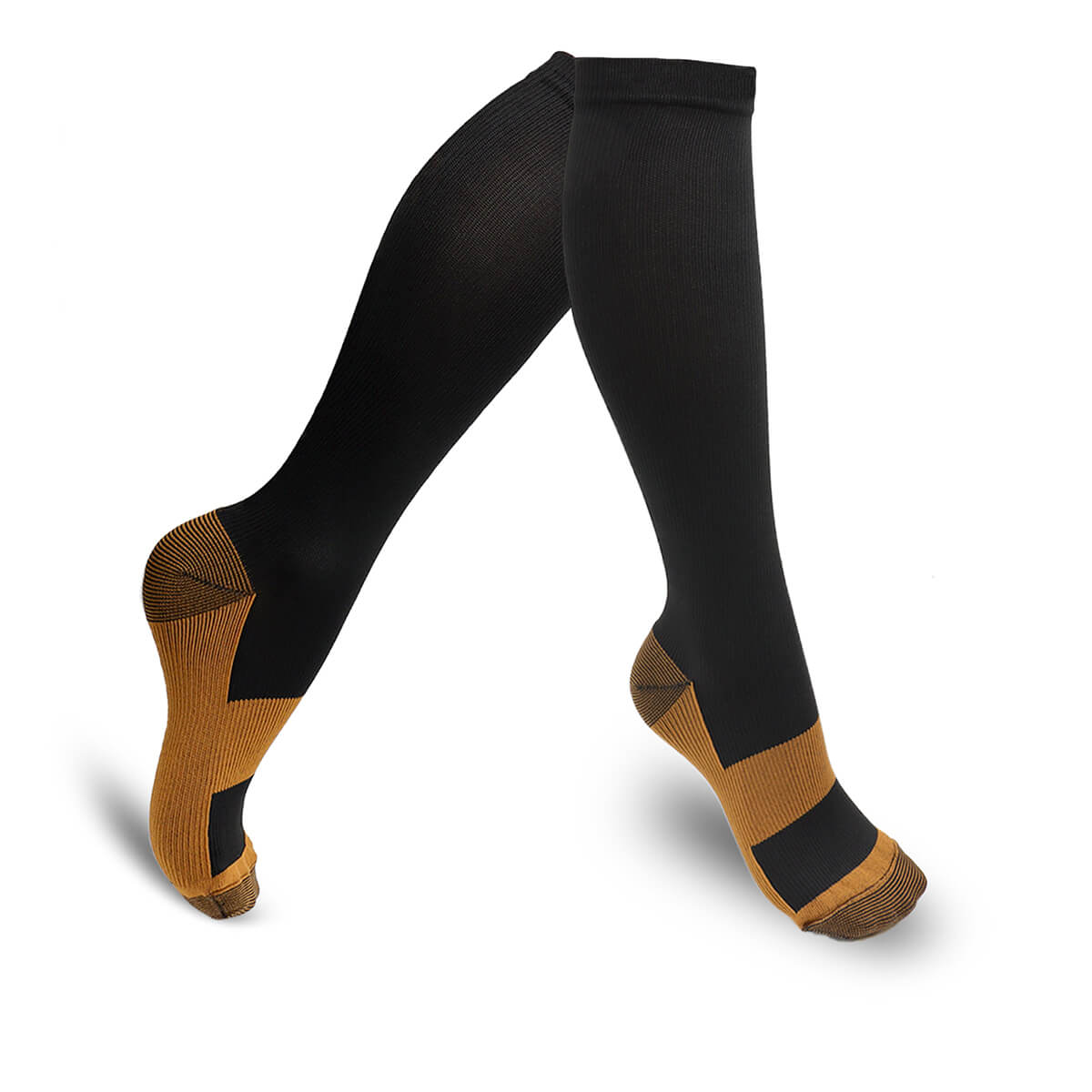 CircuEase™ Copper Compression Socks (Knee-High)